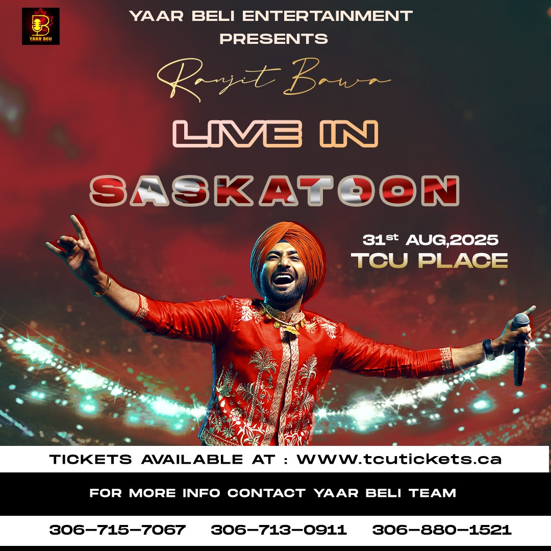 Ranjeet bawa saskatoon live concert